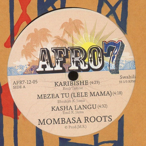 Mombasa Roots - Mombasa Roots EP
