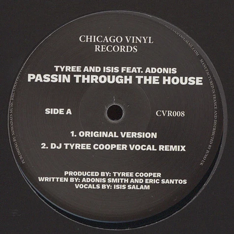 Tyree / Isis - Passin Thru The House feat. Adonis
