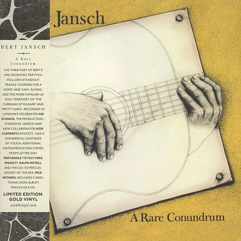 Bert Jansch - A Rare Conundrum Gold Vinyl Edition