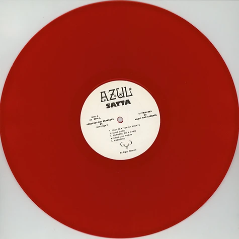 The Abyssinians - Satta Red Vinyl Edition