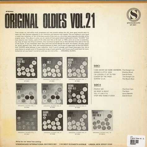 V.A. - Original Oldies Vol. 21