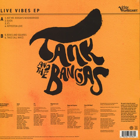 Tank & The Bangas - Live Vibes