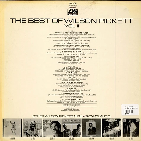 Wilson Pickett - The Best Of Wilson Pickett Vol.II