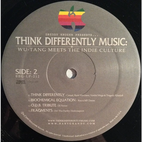 Dreddy Kruger - Think Differently Music: Wu-Tang Meets The Indie