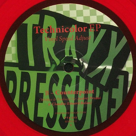 Vinyl Speed Adjust - Technicolor EP