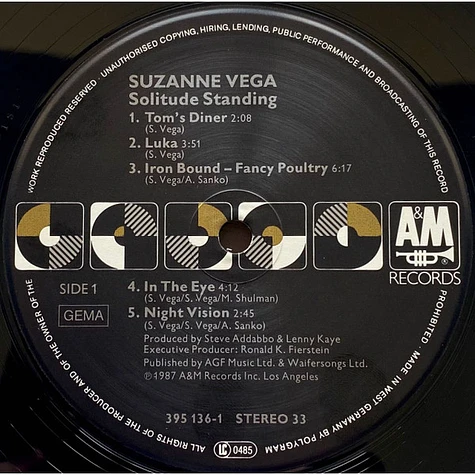 Suzanne Vega - Solitude Standing