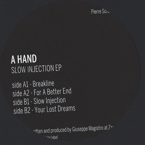 A Hand - Slow Injection EP