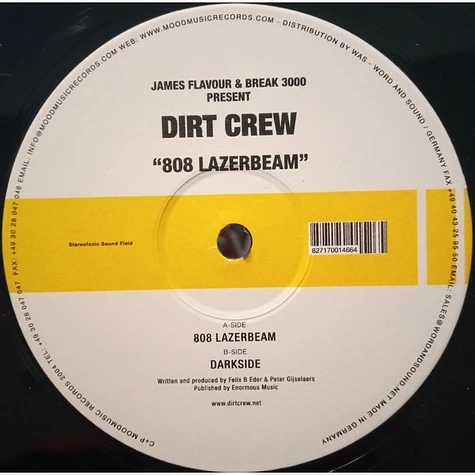 James Flavour & Break 3000 Present Dirt Crew - 808 Lazerbeam