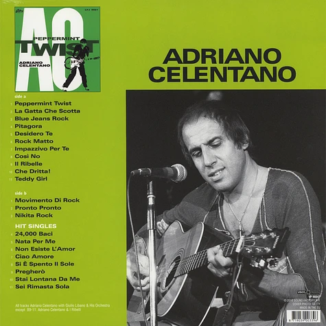 Adriano Celentano - Peppermint Twist & More