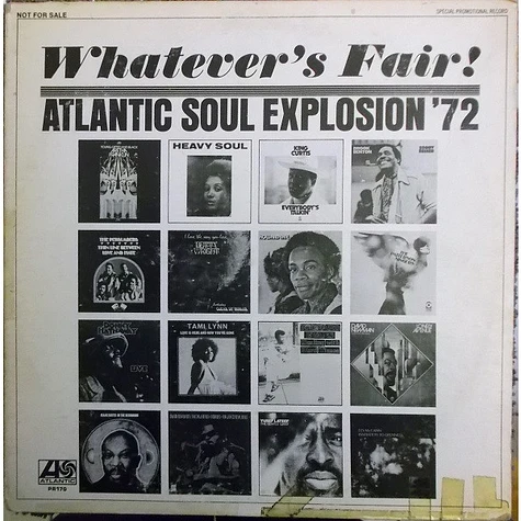 V.A. - Whatever's Fair! (Atlantic Soul Explosion '72)