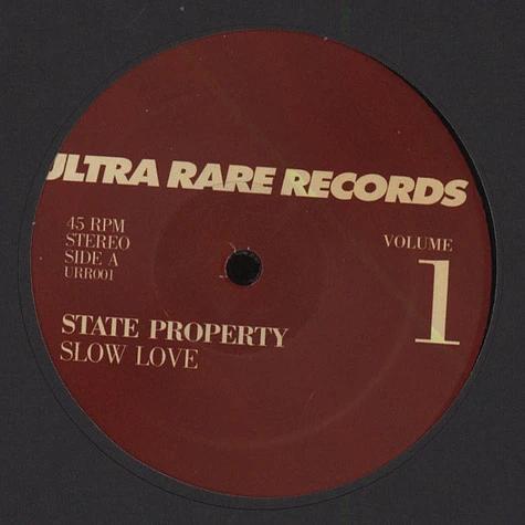 State Property / J.D. Hall - Slow Love / I Wanna Get Into You
