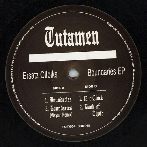 Ersatz Olfolks - Boundaries