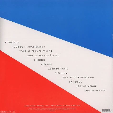 Kraftwerk - Tour De France Remastered Black Vinyl Edition