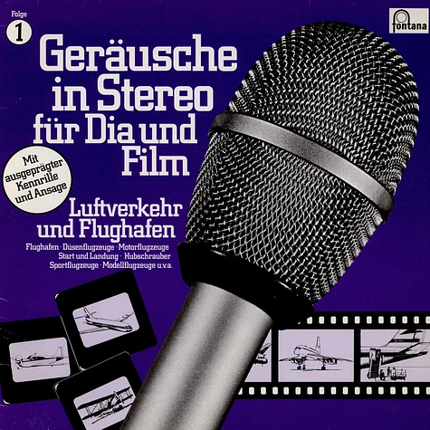 No Artist - Geräusche In Stereo Für Dia Und Film - Folge 1 - Luftverkehr Und Flughafen