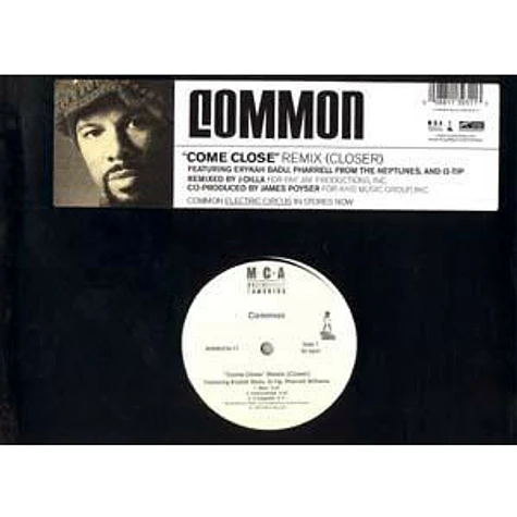 Common Featuring Erykah Badu, Pharrell Williams And Q-Tip - Come Close (Remix) (Closer)