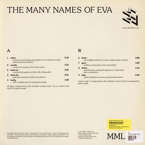 V.A. - The Many Names Of Eva