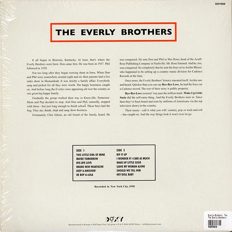 Everly Brothers - The Everly Brothers