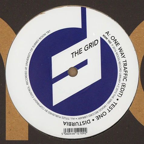 The Grid - One Way Traffic (Blue Tb7 Series)