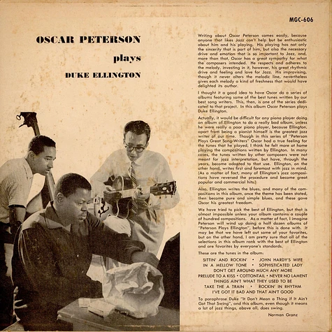 Oscar Peterson - Oscar Peterson Plays Duke Ellington