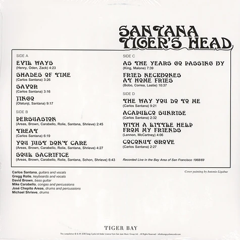 Santana - Tiger's Head
