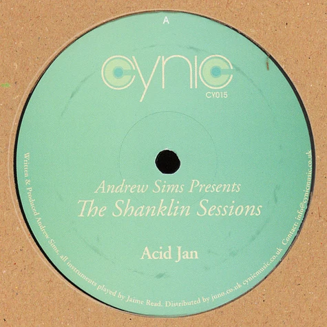 Andy Simms presents - The Shanklin Sessions