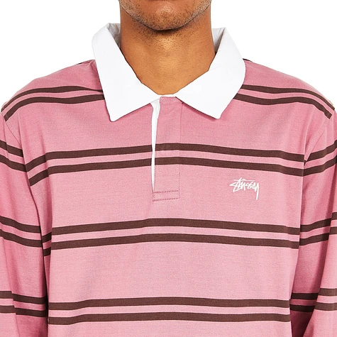 Stüssy - Desmond Stripe LS Rugby