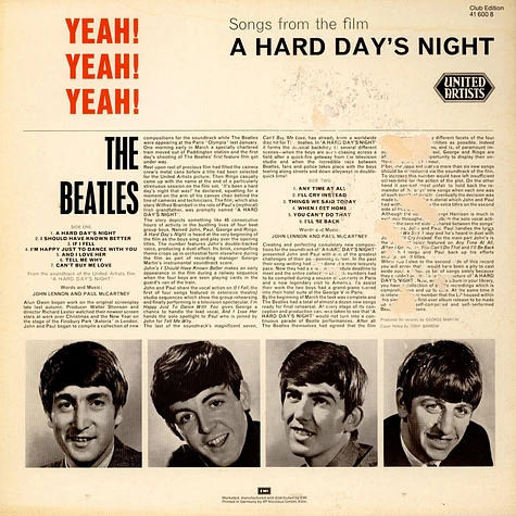 The Beatles - A Hard Day's Night