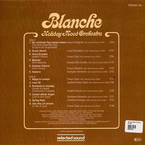Holiday Mood Orchestra - Blanche