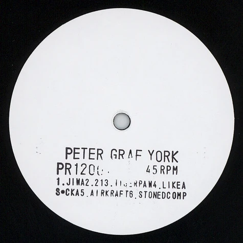 Peter Graf York - 12" Sampler