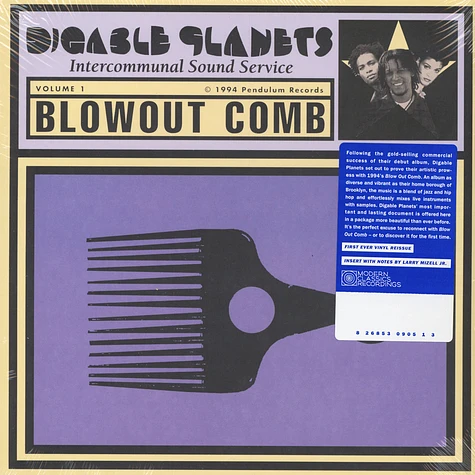 Digable Planets - Blowout Comb Black Vinyl Edition.