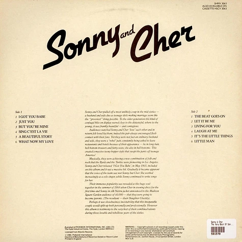 Sonny & Cher - The Very Best Of Sonny And Cher