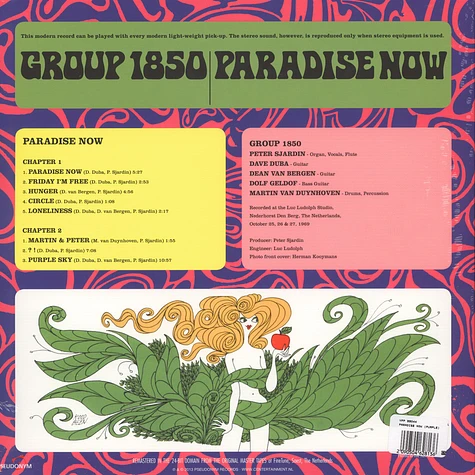 Group 1850 - Paradise Now Purple Vinyl Edition