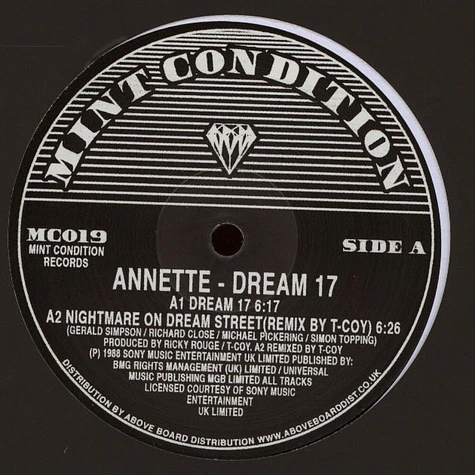 Annette - Dream 17 Derrick May Remix