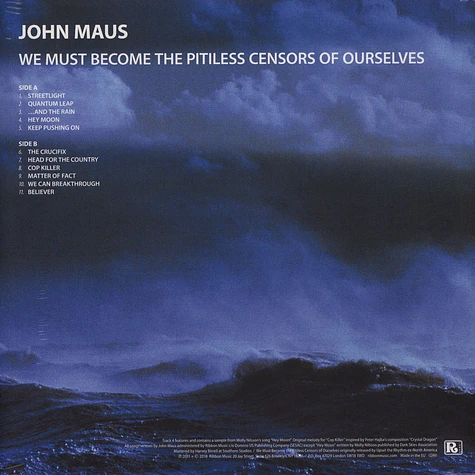 John Maus - We Must Become The Pitiless Censors Of Ourselves