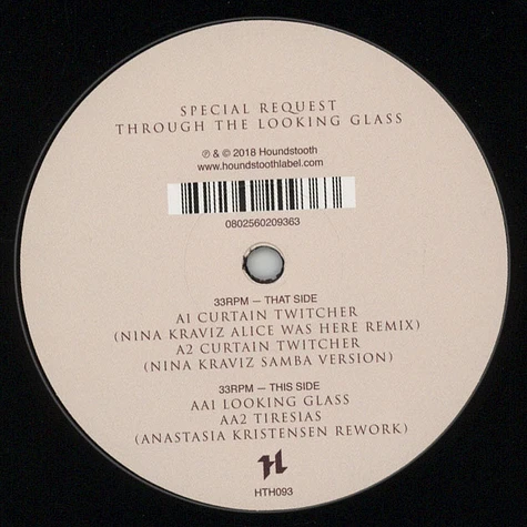 Special Request - Through The Looking Glass Nina Kraviz & Anastasia Kristensen Remixes