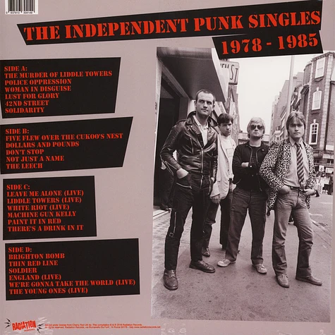 Angelic Upstarts - Independent Punk Singles 1977-1985