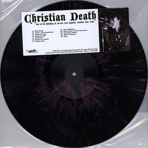 Christian Death - Live At The Whisky A Go Go Los Angeles October 31