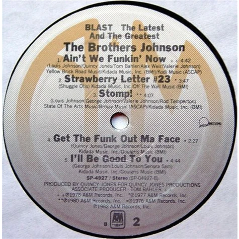 Brothers Johnson - Blast!