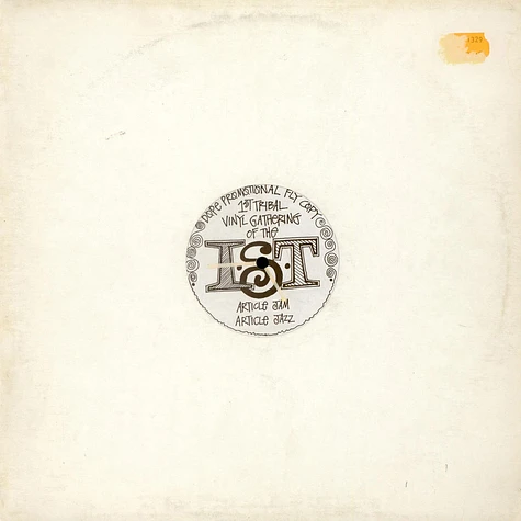 F.O.R.C.E. -N- K. Zee / Jamalski - 1st Tribal Vinyl Gathering Of The I.S.T.