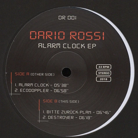 Dario Rossi - Alarm Clock EP