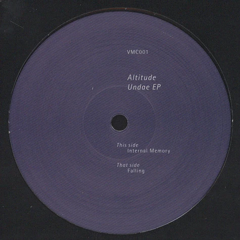 Altitude - Undae EP Colored Vinyl Edition