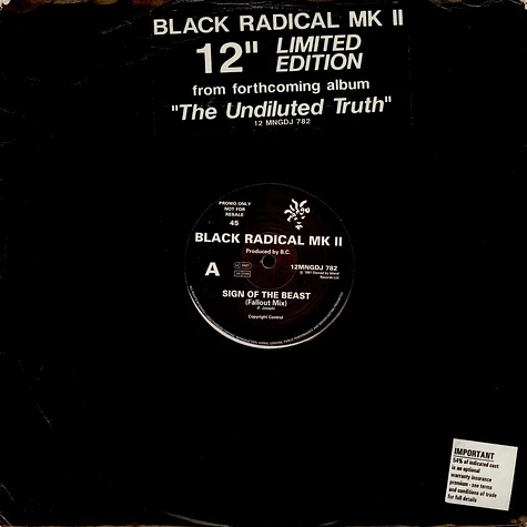 Black Radical MKII - Sign Of The Beast
