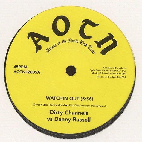 Danny Russell & Dirty Channels / Frazelle - Watchin Out / Today Is the Day (Linkwood Chop)