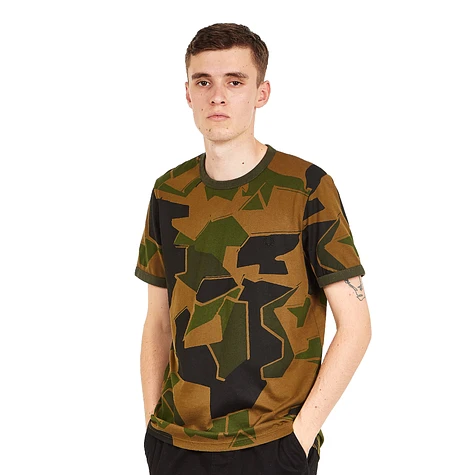 Fred Perry x Arktis - Camouflage Ringer T-Shirt