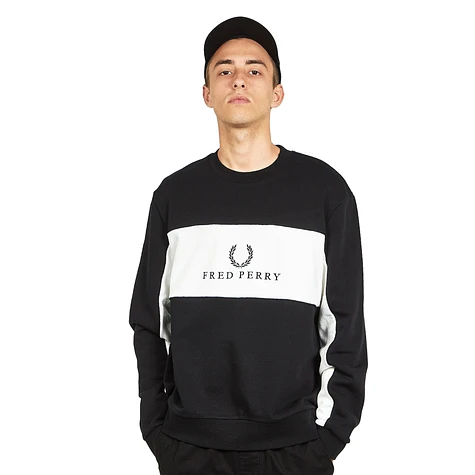 Fred Perry - Panel Piped Sweatshirt