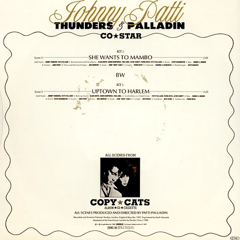 Johnny Thunders & Patti Palladin - She Wants To Mambo