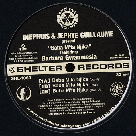 Jephte Guillaume & Diephuis - Baba M'fa Njika Feat. Barbara Gwanmesia
