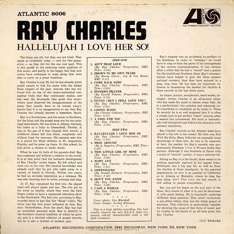 Ray Charles - Hallelujah I Love Her So!