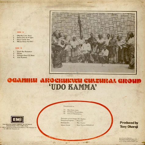 Oganihu Arochukwu Cultural Group - Udo Kamma