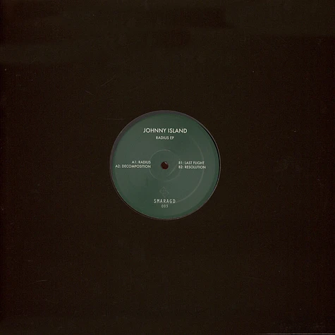Johnny Island - Radius EP Clear Green & Black Marbled Vinyl